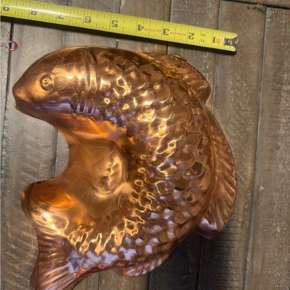 Copper Fish-Shaped Wall Accents Molds
